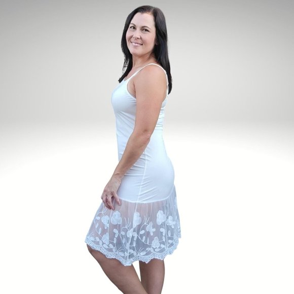 Stop and Smell the Roses Off White Lace Dress Extender - Picture 12 of 12